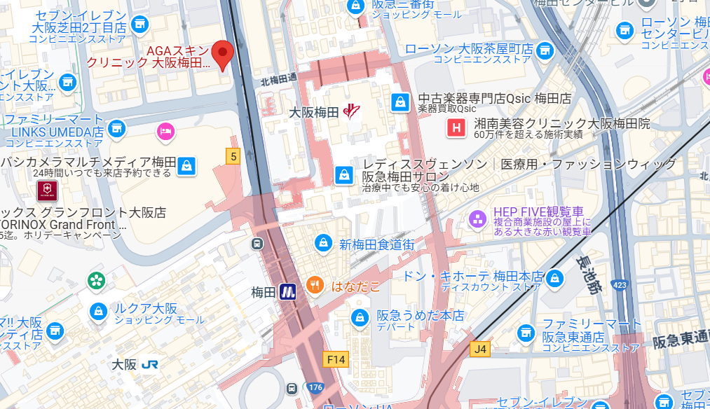 AGAスキンクリニック大阪梅田レディース院ーAGA薄毛医療ナビ