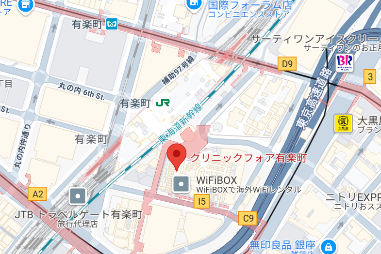 クリニックフォア有楽町ーAGA薄毛医療ナビ