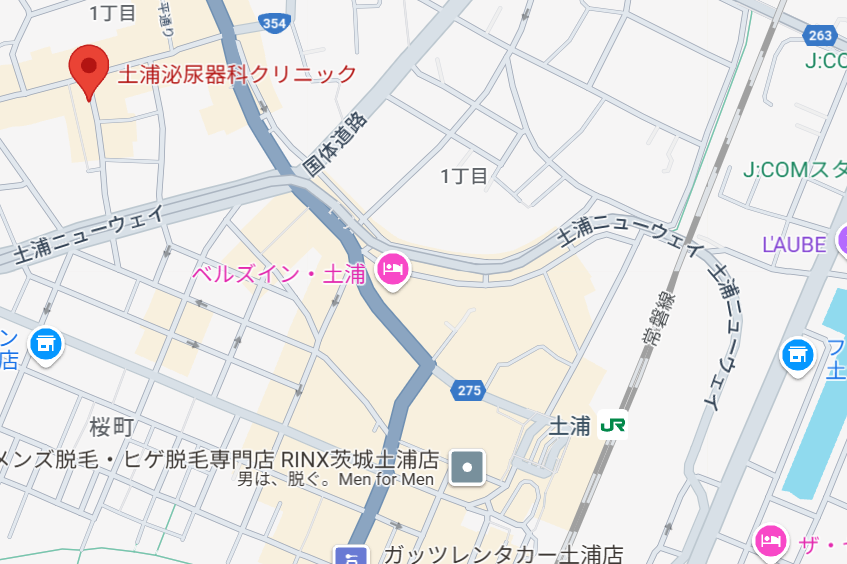 土浦泌尿器科クリニックーAGA薄毛医療ナビ