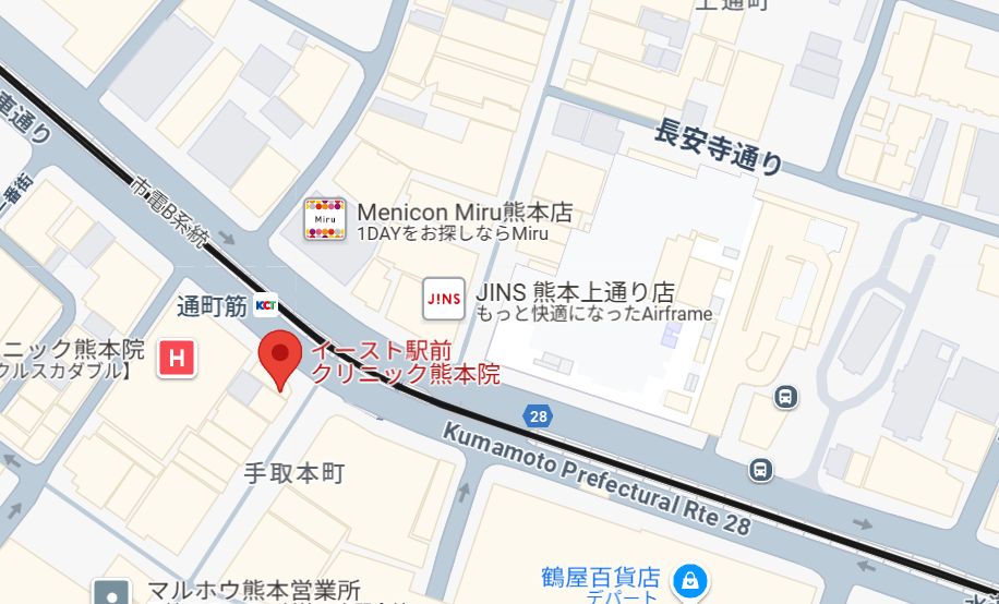 イースト駅前クリニック熊本院ーAGA薄毛医療ナビ
