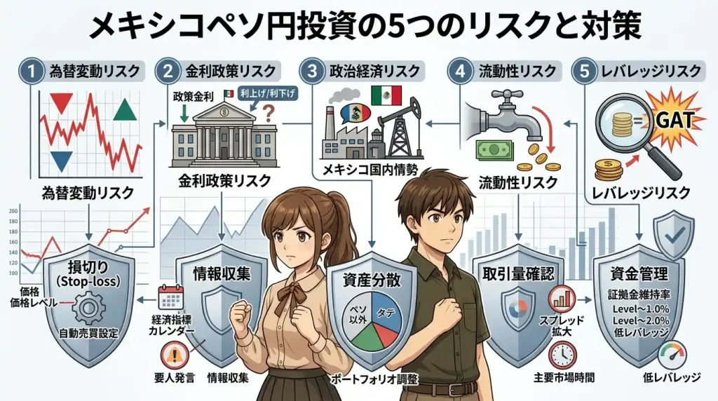「危ない」を避けてメキシコペソと付き合う5つのコツ