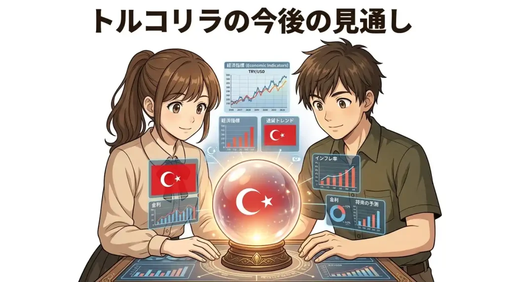 トルコリラの今後の見通し｜どこまで下がる・もう終わったのか