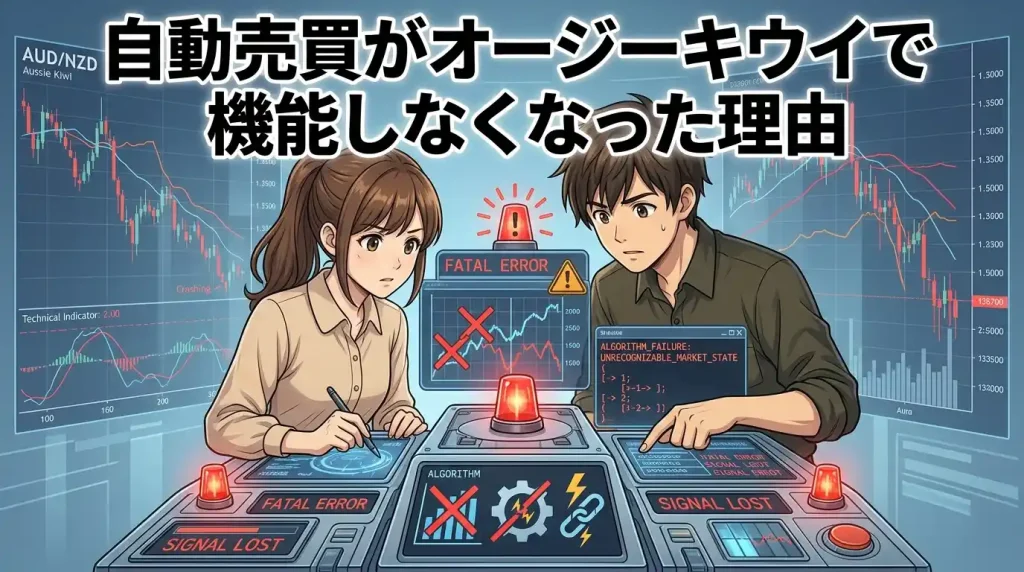 自動売買がオージーキウイで機能しなくなった理由