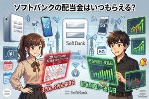 ソフトバンクの配当金はいつもらえる？権利確定日・支払日・1株いくらを解説【2026年最新】