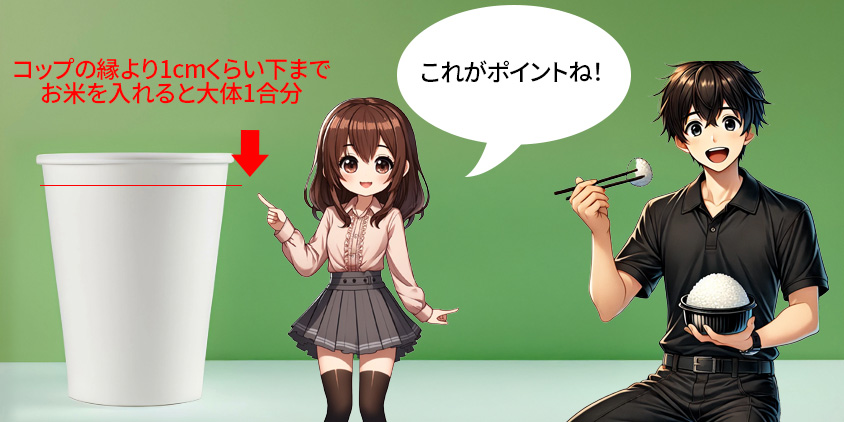 米 計量カップ ない