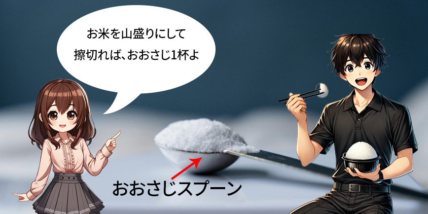米 計量カップ ない
