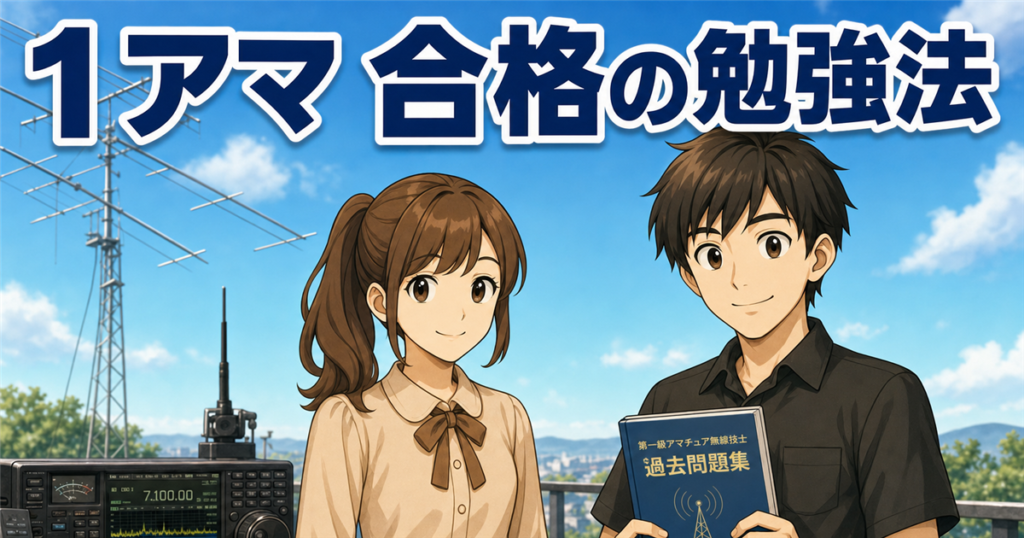 1アマの勉強法｜3回受験して合格した私が語る難易度と科目別の攻略法