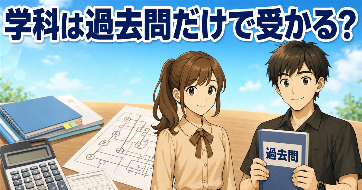 第二種電気工事士の学科（筆記）は過去問だけで受かる？合格者が教える過去問の使い方と“足りない部分