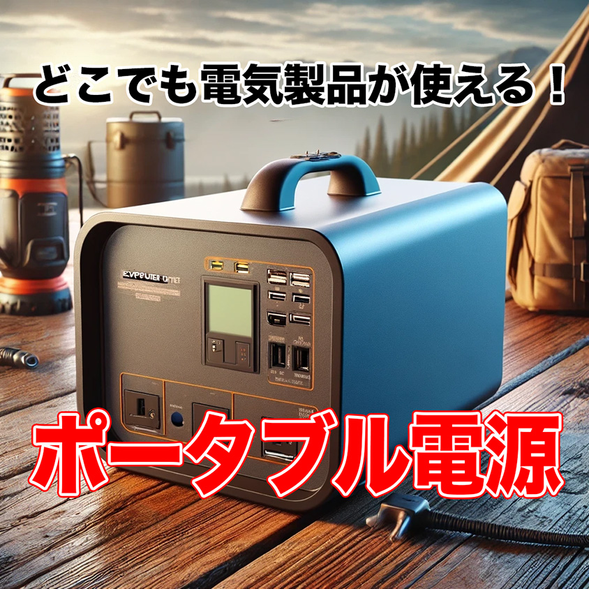 ポータブル電源 キャンプ おすすめーガジェット大魔王2