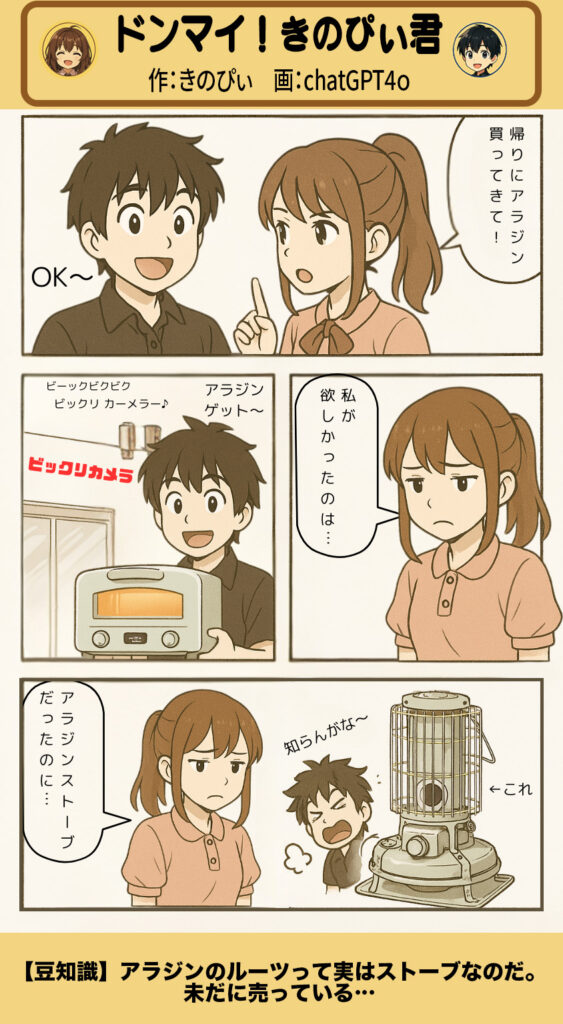 アラジン トースター ガッカリ