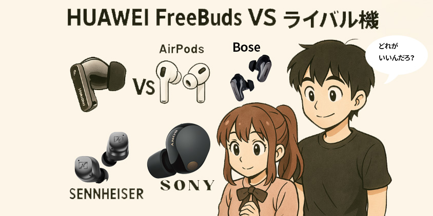 HUAWEI FreeBuds Pro4 レビュー