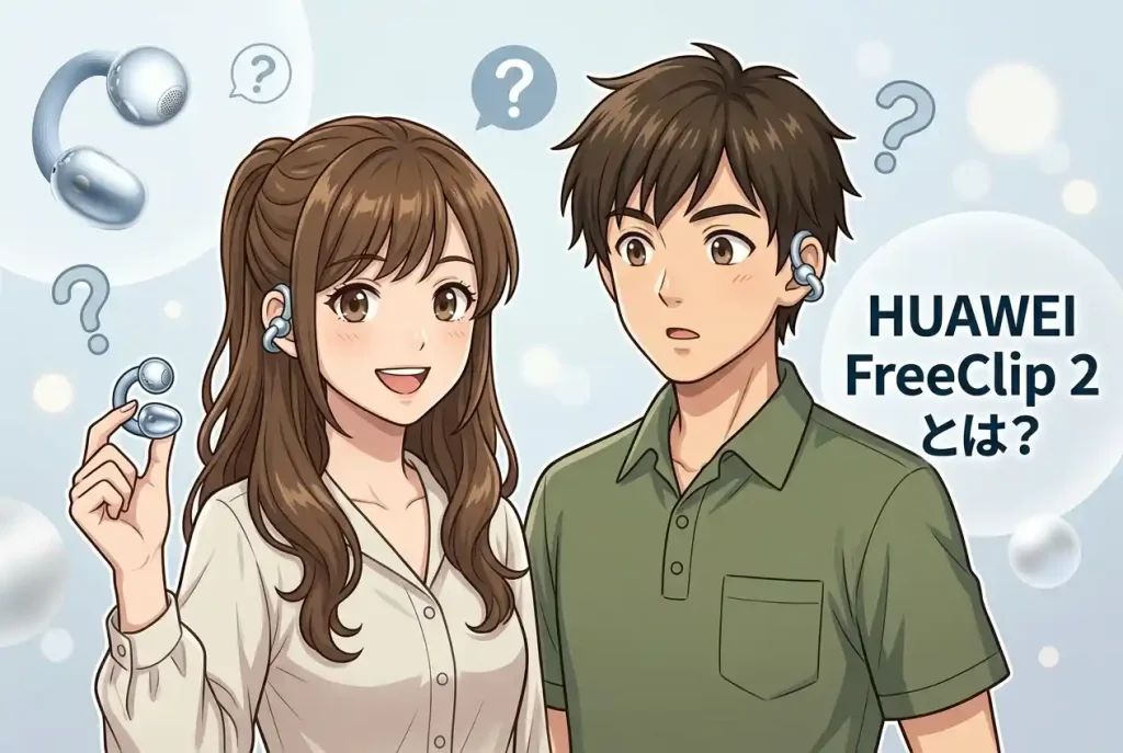 HUAWEI FreeClip 2とは?まずは基本スペックを30秒で