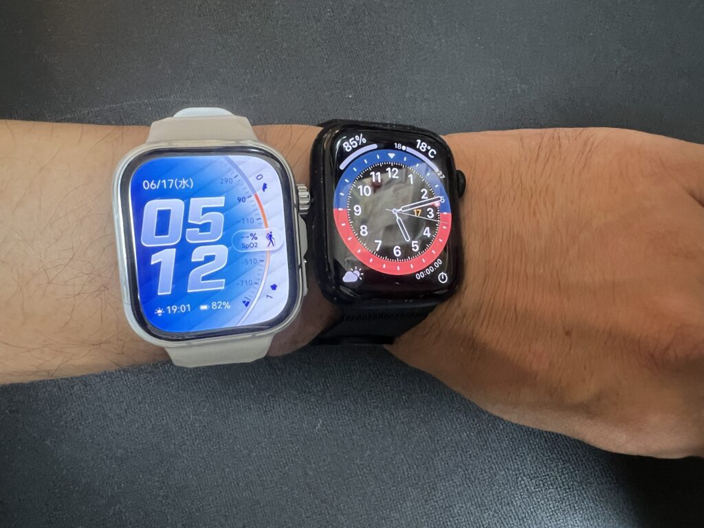 Apple Watchより機能がない分バッテリーは長持ち