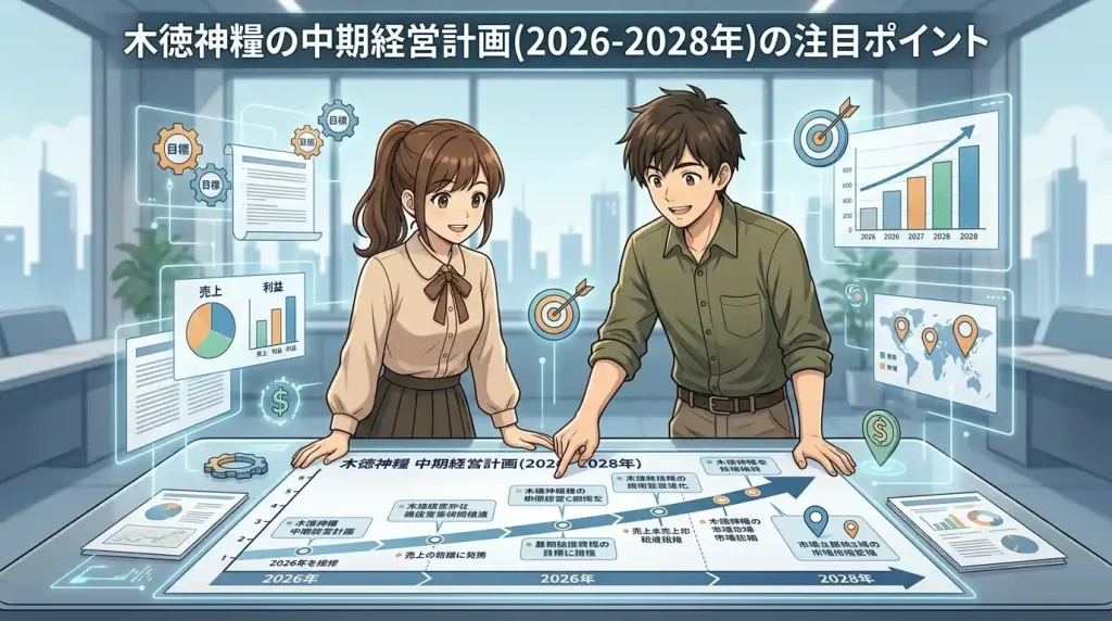 木徳神糧の中期経営計画（2026-2028年）の注目ポイント