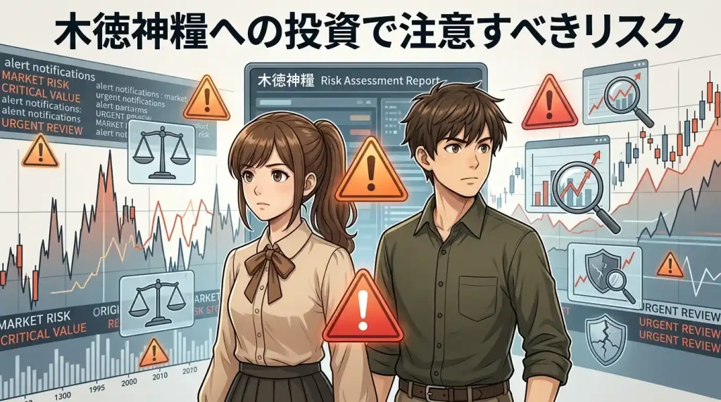 木徳神糧への投資で注意すべきリスク