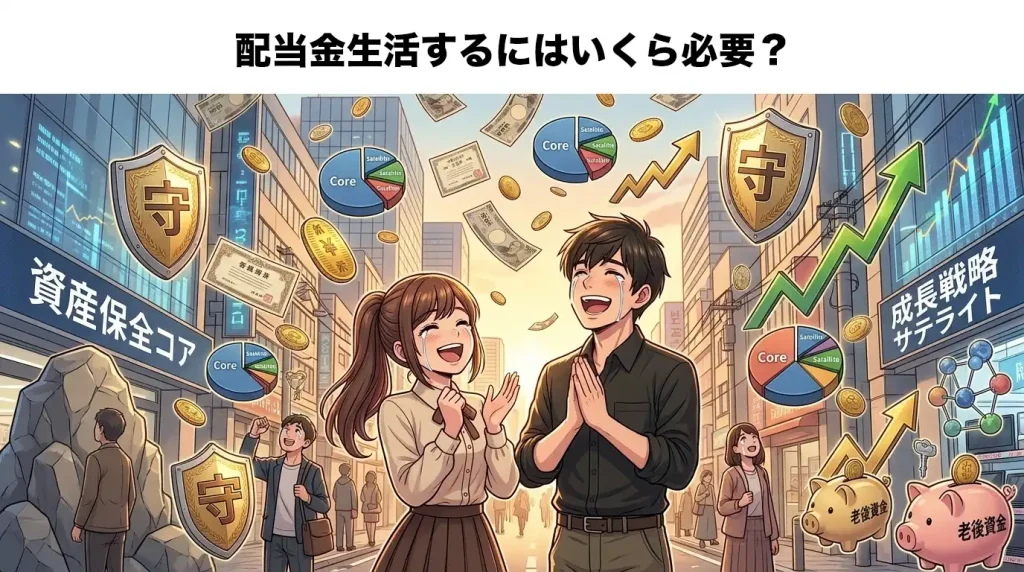 配当金生活するにはいくら必要？50代から始める現実的なシミュレーションと始め方