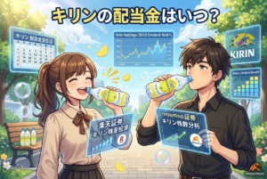 キリンの配当金はいつ?権利確定日・支払日と株主優待を初心者向けに解説