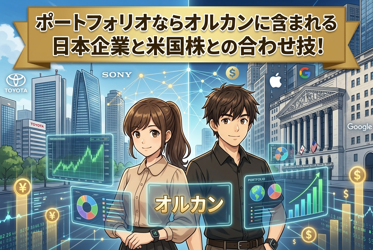 【最新】オルカンに含まれる日本企業まとめ|比率5%の意味と米国株との合わせ技を投資歴20年きのぴぃが解説
