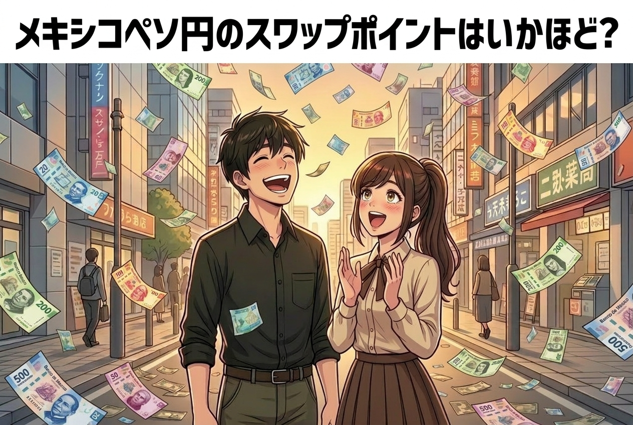 メキシコペソ円スワップポイント比較｜1通貨から始める自動売買戦略も解説