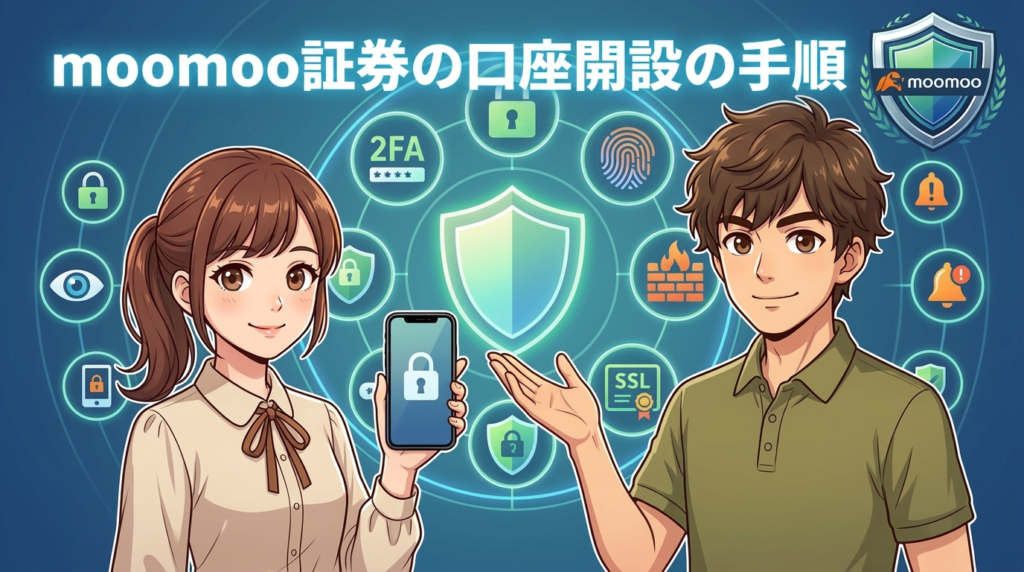 moomoo証券の口座開設の手順