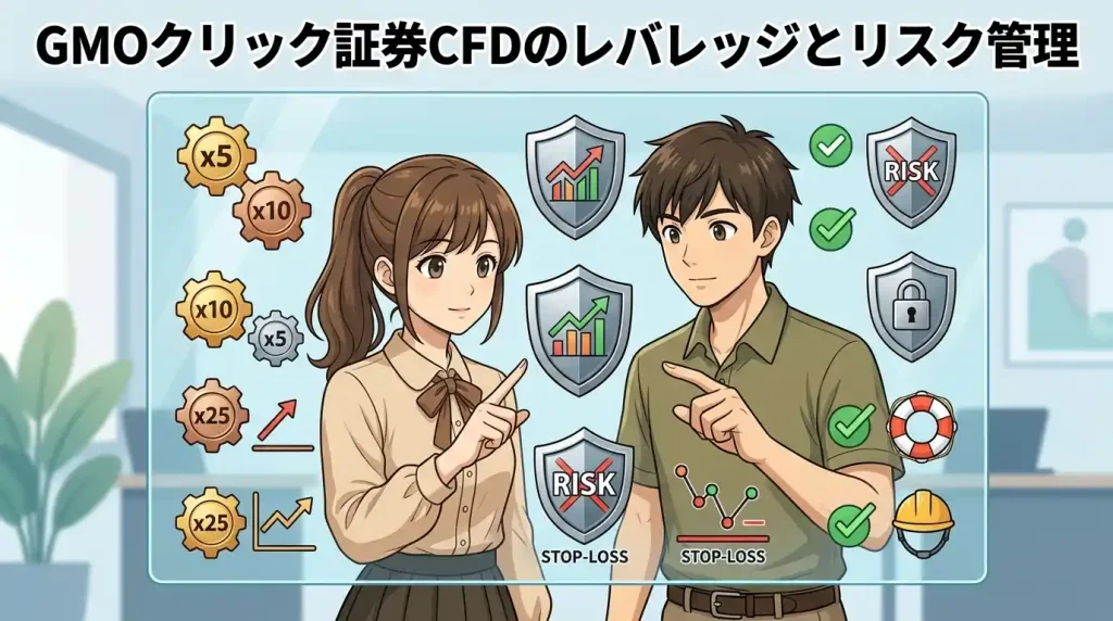 GMOクリック証券CFDのレバレッジとリスク管理