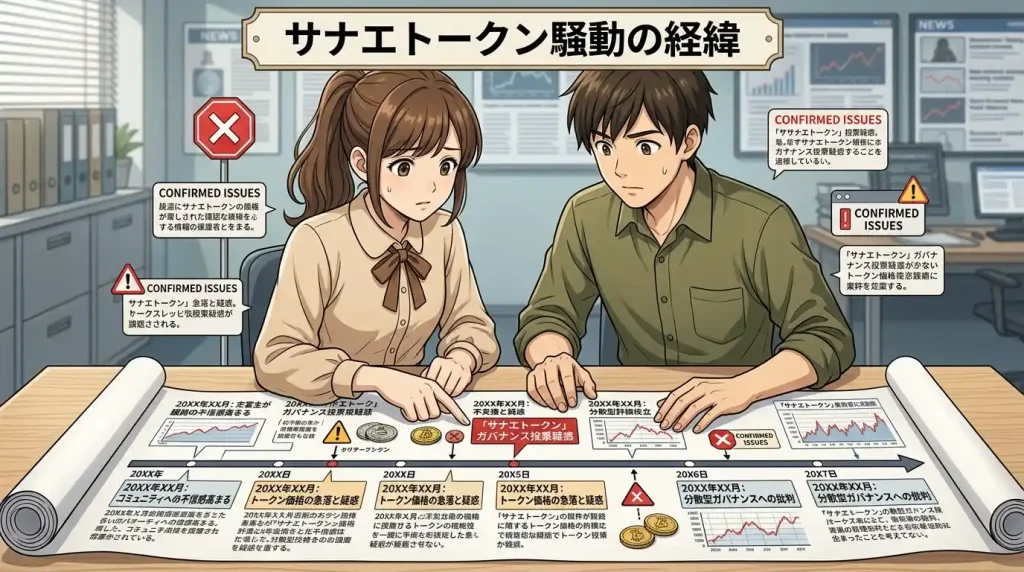 サナエトークン騒動の経緯【時系列まとめ】