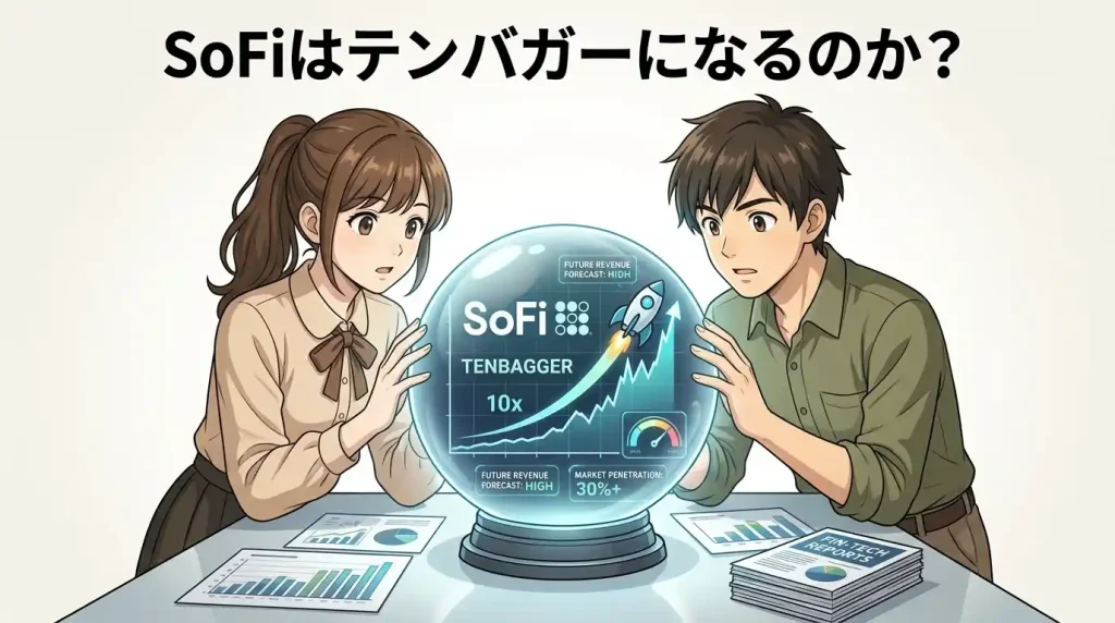 SoFi（SOFI）はテンバガーになるのか？結論から