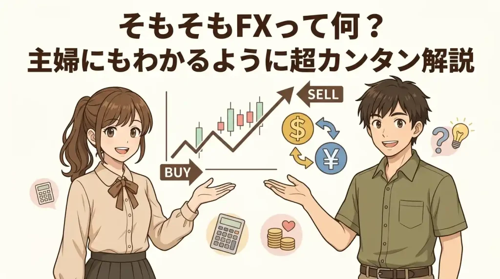 そもそもFXって何?主婦にもわかるように超カンタン解説