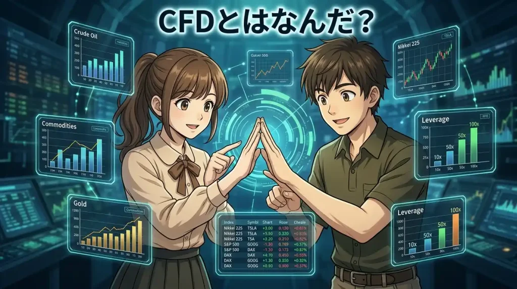 CFDとは?初心者にもわかりやすく解説