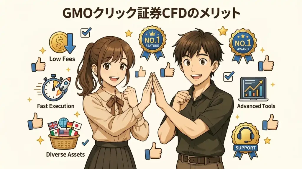 GMOクリック証券CFDのメリット
