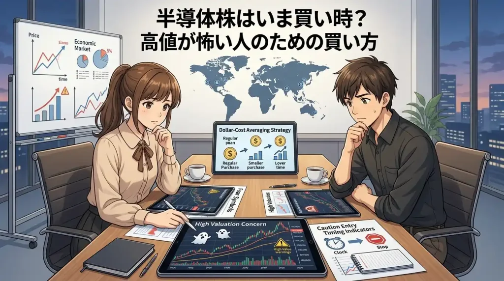 半導体株はいま買い時?高値が怖い人のための買い方