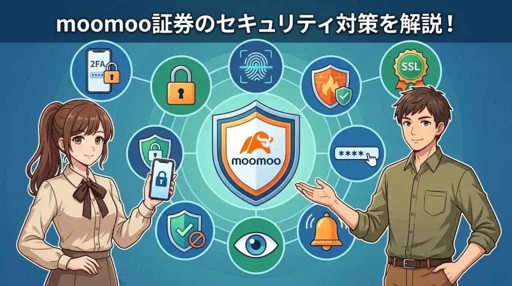moomoo証券のセキュリティ対策を5つの観点で解説