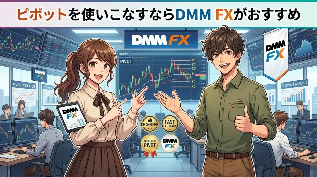 ピボットを使いこなすならDMM FXがおすすめ
