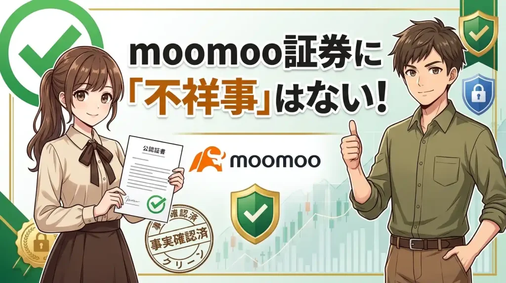 moomoo証券に「不祥事」はあった?まず結論