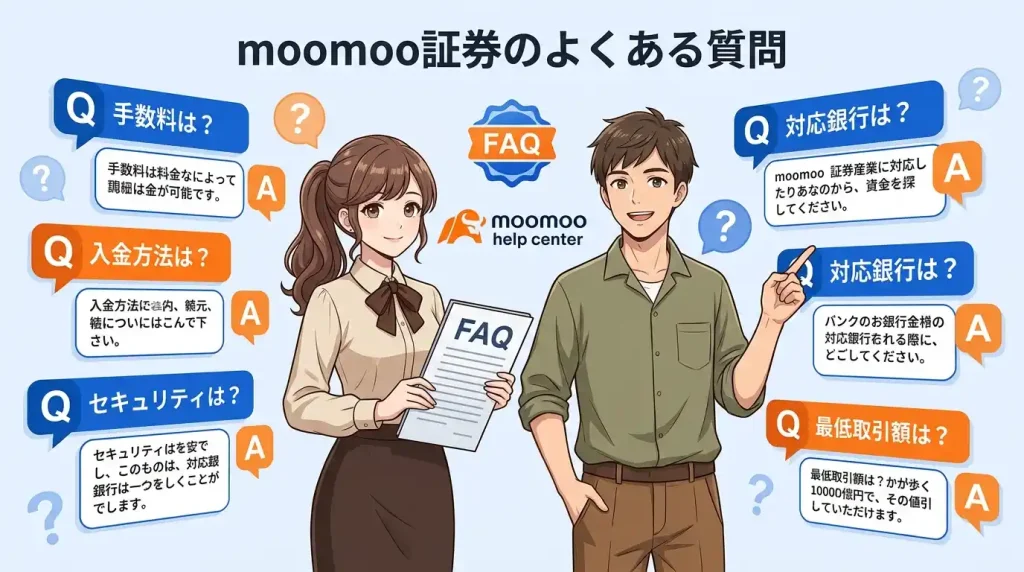 moomoo証券のよくある質問