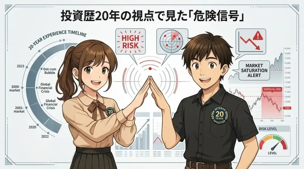 投資歴20年の視点で見た「危険信号」