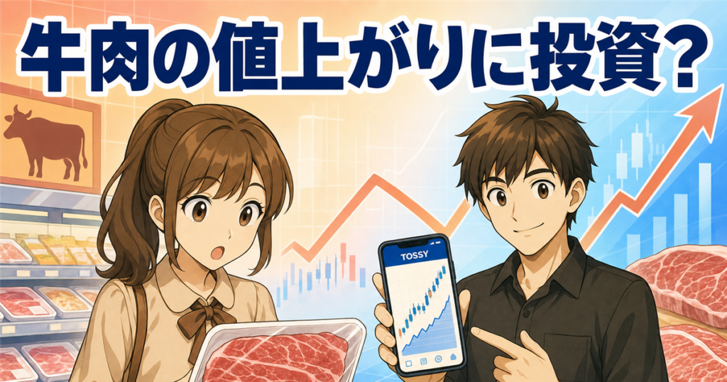 まとめ｜牛肉の値上がりにはTOSSYの生牛CFDで少額から投資