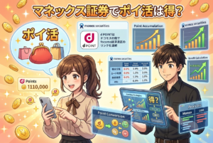 マネックス証券でポイ活は得?ポイントサイト経由と公式dポイント|どっちが正解か徹底比較【最新】