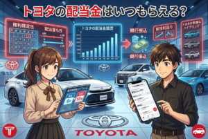 【最新】トヨタの配当金はいつもらえる？中間・期末の支払日と100株でいくらか解説