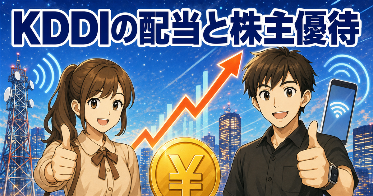 KDDIの配当金の権利確定日はいつ？100株でいくら・24期連続増配を一次情報で解説