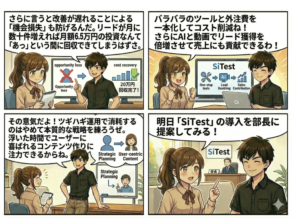 【まとめ】月額6.5万円からの投資がBtoB企業にとって「格安」な理由