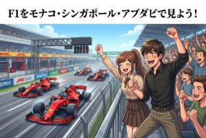 【最新】F1海外GP観戦ガイド｜モナコ・シンガポール・アブダビの行き方・チケット・費用を徹底比較