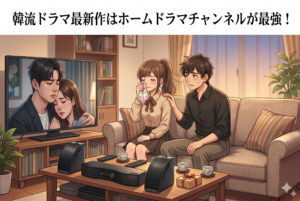 韓流ドラマ最新作はホームドラマチャンネルが最強！動画サービス未配信の名作も観られる理由